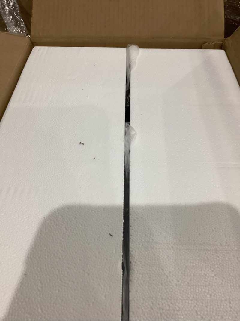 Condition photo showing As Is for ROMECH 23L Hot Towel Warmer Cabinet, Professional Towel Heater with LED Temperature Display Setting, Extra Large Capacity Towel Warmers for Spa Massage Salon Home (White, 23L) 23L White