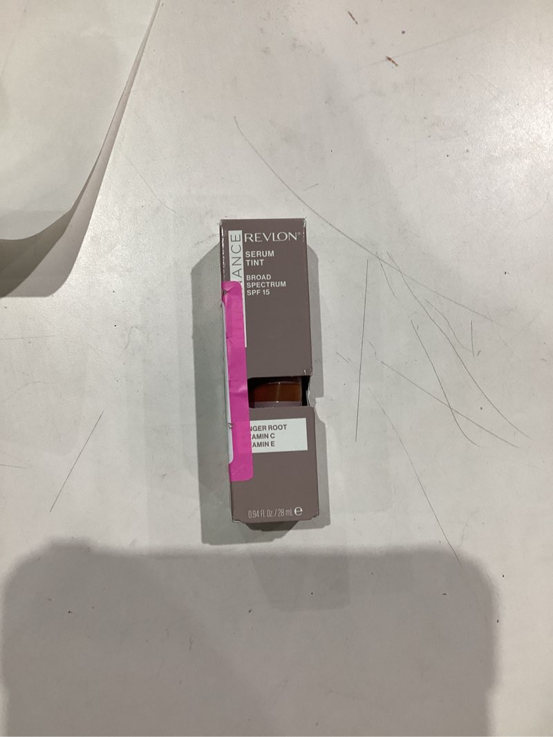 Condition photo showing New/Like New for Revlon Illuminance Tinted Serum, Triple Hyaluronic Acid, Evens Out Skin Tone Over Time and Hydrates All Day, SPF 15, 601 Soft Nutmeg, 0.94 fl oz. 0.94 Fl Oz (Pack of 1)