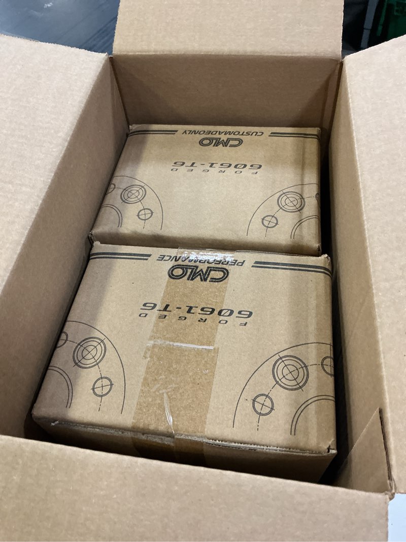 Condition photo showing New/Like New for customadeonly 20mm wheel adapters hubcentric 5x112 to 5x120 (hub to wheel) with center bore 66.6 (hub) to 72.6 (wheel) compatible for mbz audi 5x112 to use 5x120 wheel (4pc 12x1.5 thread pitch) 20mm (4pc)