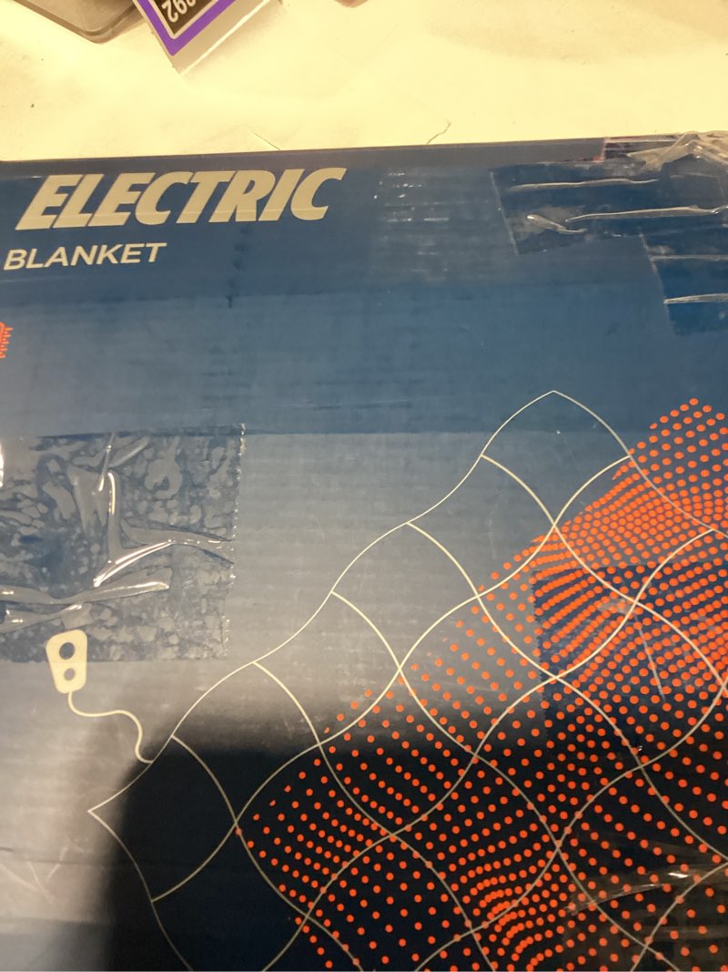 Condition photo showing New/Like New for Bedsure Heated Blanket Electric Throw - Thick Striped Flannel Electric Blanket, Heating with 4 Time Settings, 6 Heat Settings, and 3-Hour Timer Auto Shut Off, Gift for Grandma (50x60 inches, Grey) 09 - Grey Throw