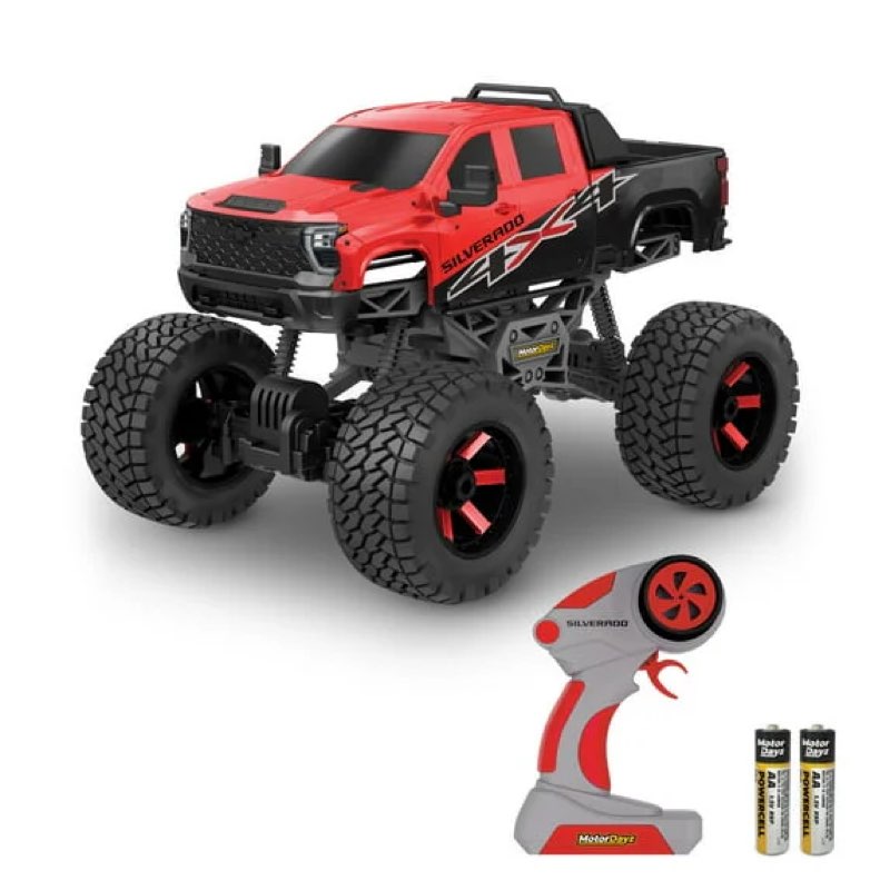 adventure force 1:24 silverado 4x4 radio control cars
