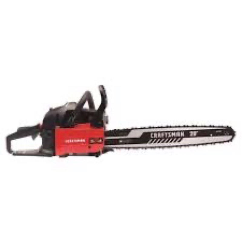 craftsman cmxgsamy462s 20 in. 46 cc gas chainsaw