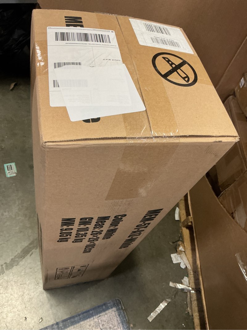 Condition photo showing New/Like New for FDW | 5 Inch Twin Mattress | Medium Firm | Gel Memory Foam Mattress | White | Bed in a Box, CertiPUR-US Certified | Pressure Relief, Cooling Ventilated Foam | Washable Removable Cover White Twin 5 IN