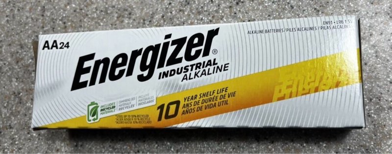 24x AA Energizer Industrial AA Alkaline Batteries