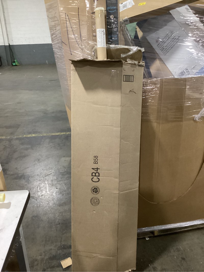 Condition photo showing New/Like New for OUZUGIE 8-Pack 57 Inches, WPC Slat Wall Panel Trim,Corner Guard for Low Grille (Black) Panel Trim(Low)57" Panel Trim Black