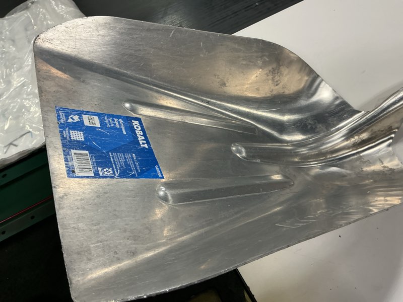 Condition photo showing As Is for Kobalt 18-in Fiberglass D-Handle Scoop