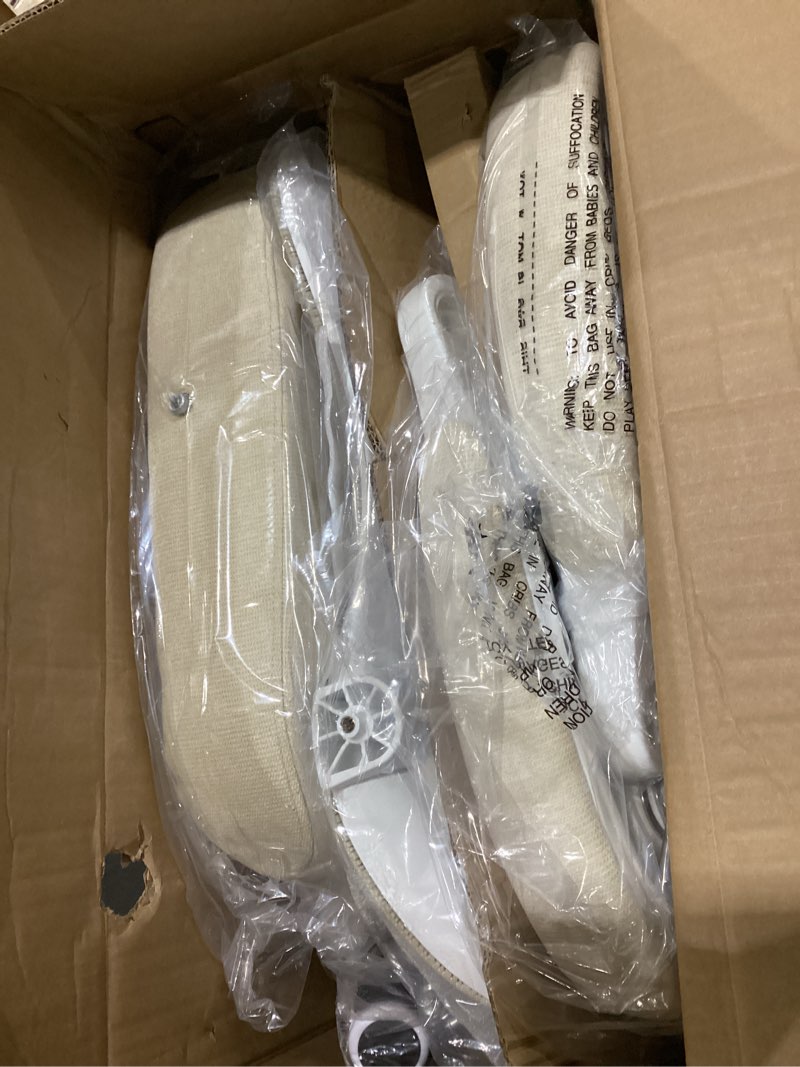 Condition photo showing Good Condition for Ergonomic Office Chair with Footrest - Adjustable Lumbar Support & Headrest, 90-160° Reclining Mesh Back Computer Chair - Home Office/Gaming, 350lbs Capacity (SGS Certified) Beige Modern