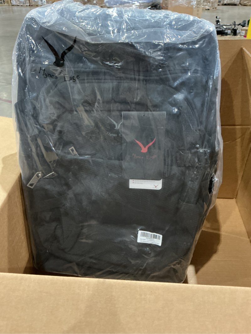 Condition photo showing Good Condition for hynes eagle 2 in 1 travel backpack 22 inches carry on luggage 63l rolling backpack for men women with packing cubes 3pcs set black
