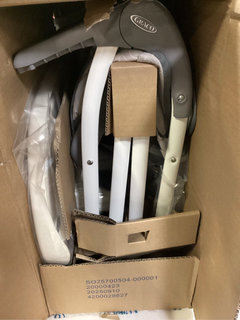 Condition photo showing Good Condition for Graco Slim Snacker High Chair, Ultra Slim, Fast-Folding, Multiple Recline Positions, Comfortable Feeding, Whisk