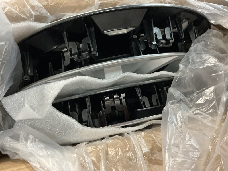 Condition photo showing Good Condition for tangmige 4-pack hubcaps wheel covers compatible with ford transit 150/250 / 350, 2015 2016 2017 2018 2019 2020 2021 2022 2023 2024, 16 inch, 5 y spok, standard leg, silver color