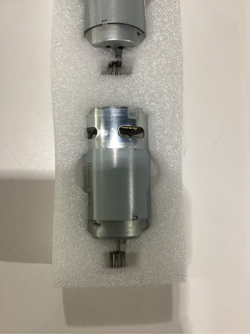 Condition photo showing Good Condition for pair of 12 volt motor for peg perego children ride on car, 12v replacement gearbox motor for peg-perego for polaris rzr 900 for john deere gator xuv for sportsman 700