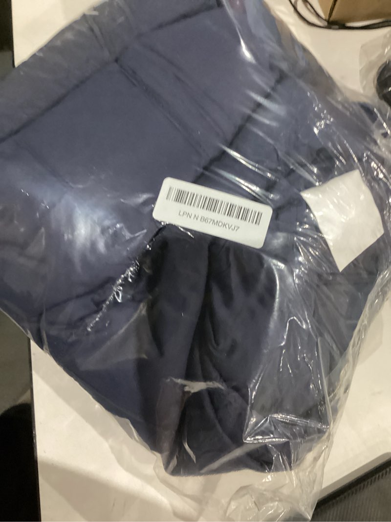 Condition photo showing Good Condition for peace nest down throw blankets for couch 50x70 down blanket for indoor and outdoor throw blanket use soft lightweight throw blanket navy navy throw
