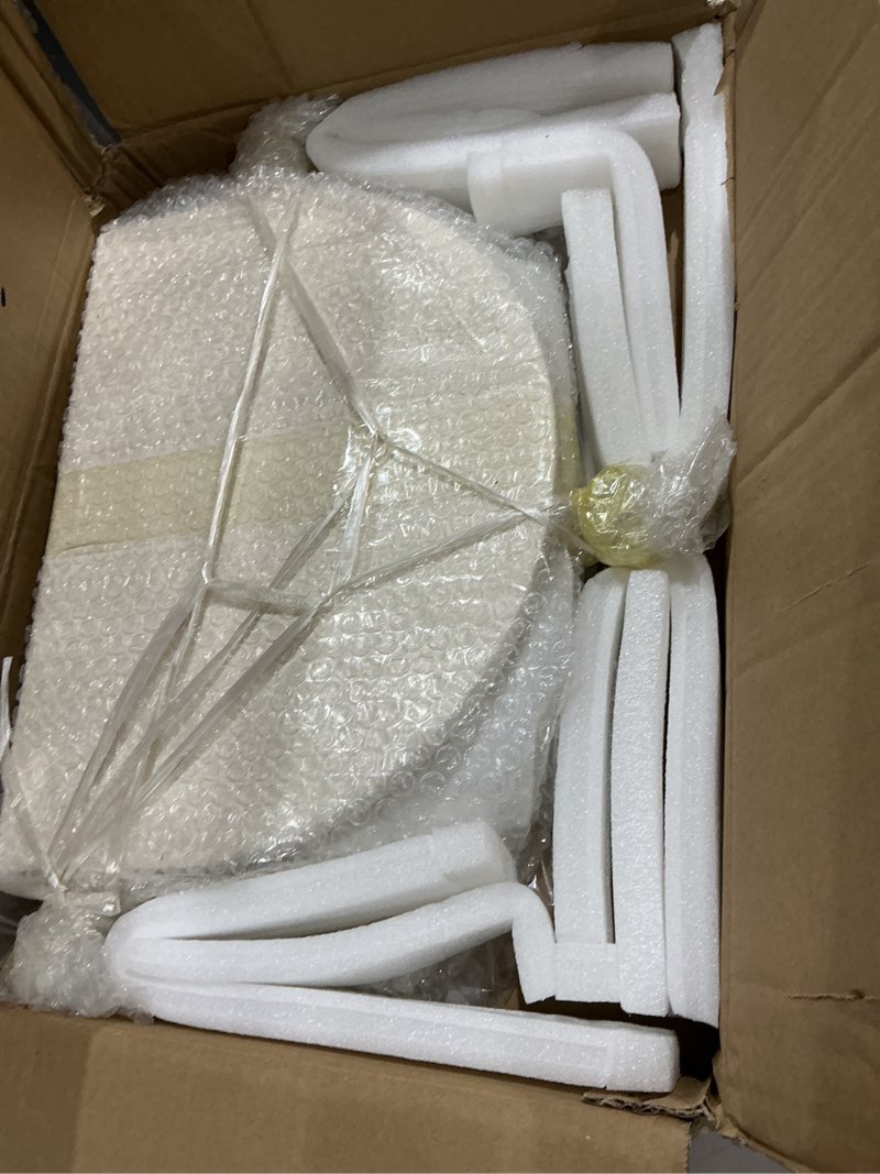 Condition photo showing Good Condition for ceramic heat reflector plates and roaster drip pan racks, heat deflectors rack replacement for primo oval xl g420 g400 gas grill