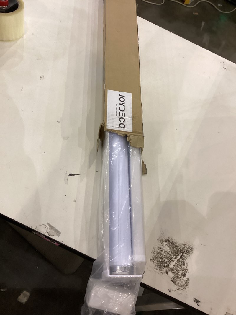 Condition photo showing New/Like New for ChrisDowa Cordless Zebra Blinds for Windows, Dual Layer Free-Stop Light Filtering Window Roller Shades, Pull Down Privacy Zebra Shades for Home, Office, Bedroom, Door (20" W x 72" H, White) 20"W x 72"H White