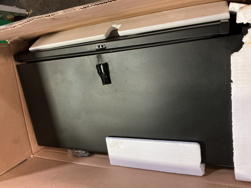 Condition photo showing As Is for masterbuilt® 30-inch digital electric vertical bbq smoker with side wood chip loader, chrome racks and 710 cooking square inches in black, model mb20071117