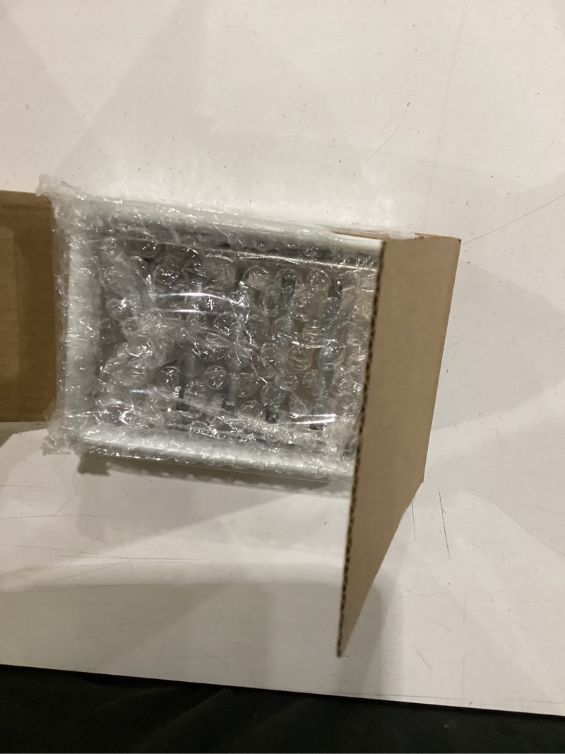 Condition photo showing New/Like New for soap dish for bar soap, bathroom soap holder for shower, white ceramic soap tray with stainless steel draining holder