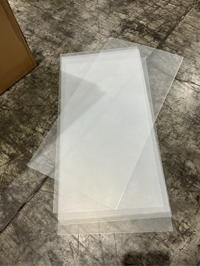 Condition photo showing As Is for acrylic only no base included acrylic display case for lego 10307 eiffel tower (not included the model)