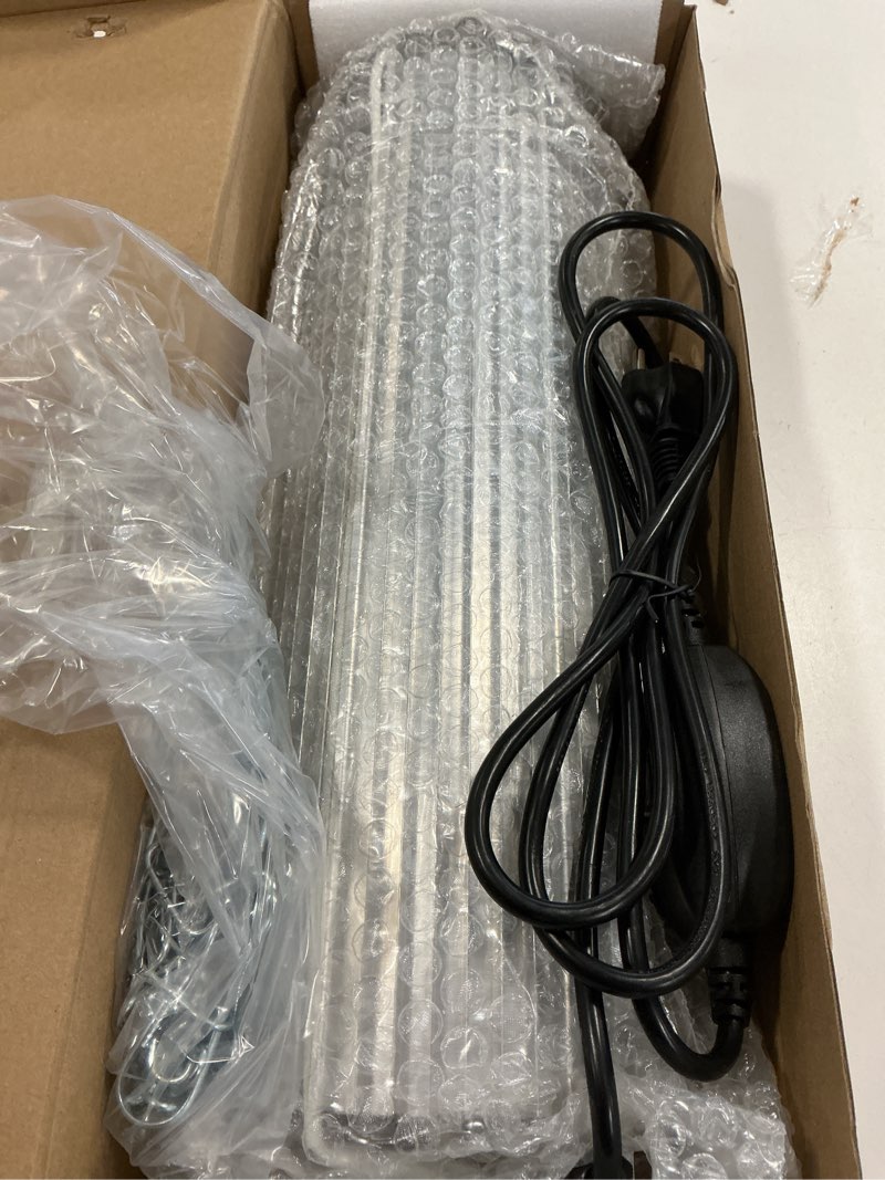 Large Chicken Coop Heater Lamp?400W Carbon Fiber Chicks Brooder Heater Plates with Adjustable Temp &