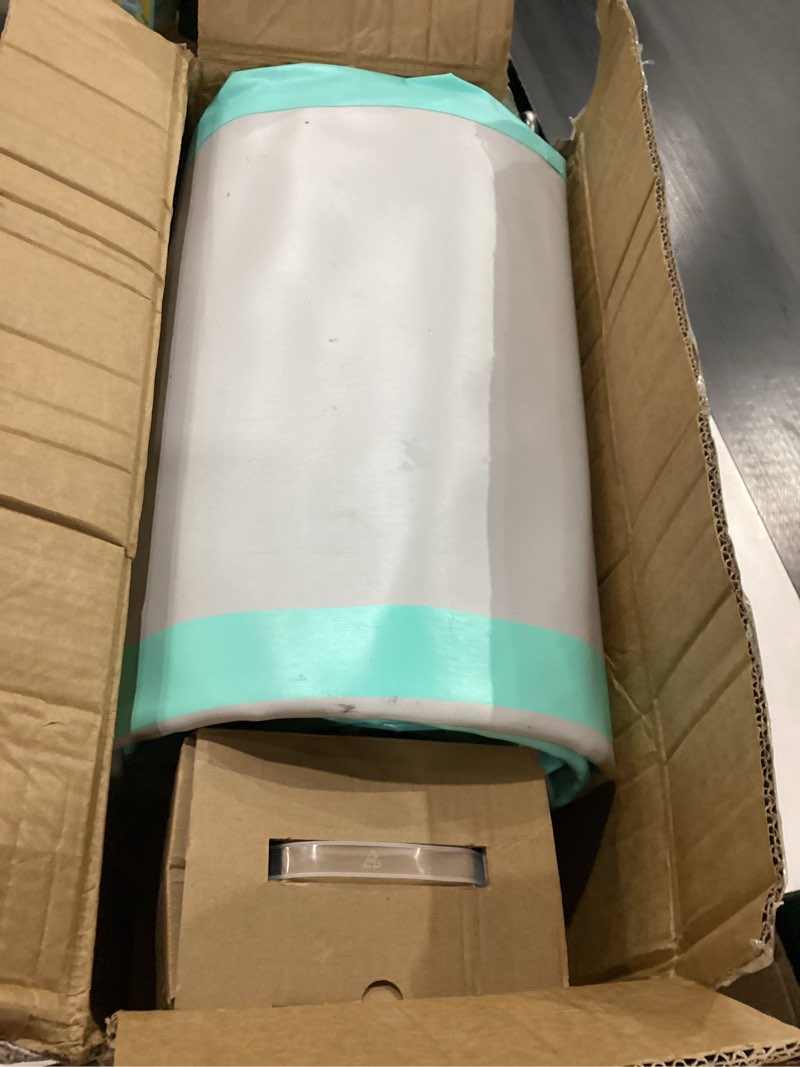 Condition photo showing Good Condition for KIKILIVE Inflatable Air Gymnastics Tumbling Mat 6ft 10ft 13ft 16ft 20ft, Air Tumble Track Mat 4/8 inches Thickness with Electric Air Pump for Home Use Training Cheerleading Yoga Water Beach Park Green 10ft*3.3ft*4in(3*1*0.1m)