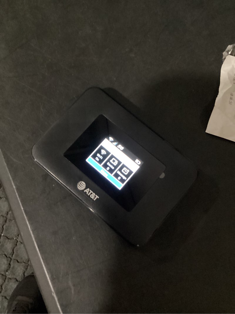 Condition photo showing Good Condition for at&t golink 5g hotspot 32 gb, black â€“ prepaid hotspot [locked to at&t]