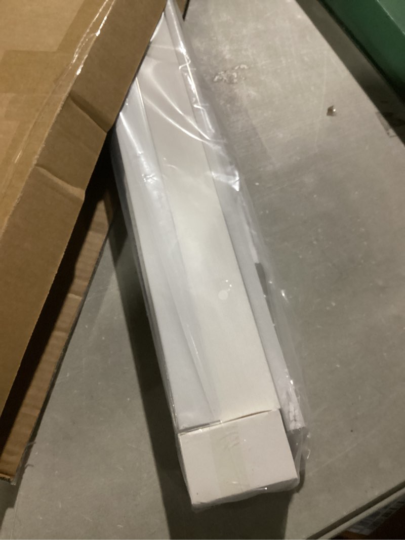 Condition photo showing Good Condition for LazBlinds Cordless Cellular Shades for French Doors, No Drill French Door Blinds for Privacy, Light Filtering Honeycomb Shades for Front Door Patio Sliding Glass Door, 1 Pack, 22" W x 78" H, White White-light Filtering 22"W x 78"H