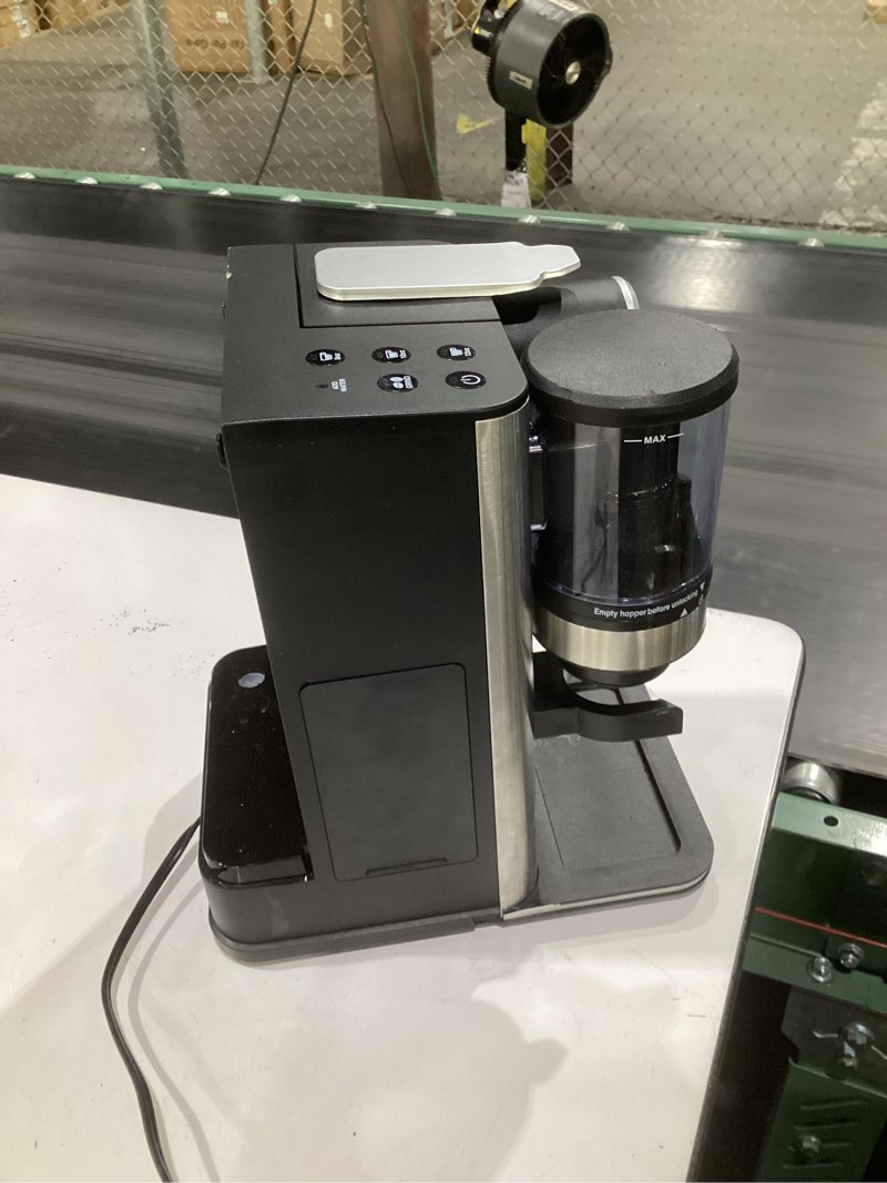 Condition photo showing Good Condition for (used, incomplete parts, not tested)cuisinart single-serve coffee maker + coffee grinder with 8, 10, and 12 oz. serving size, compatible with single-cup pods, 48-ounce removable reservoir, stainless steel, dgb-2ss
