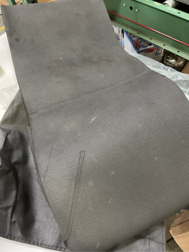 Condition photo showing As Is for Readaeer Foldable Yoga Mat for Travel Folding Yoga Mat 6mm Thick with Carrying Bag, Non-Slip TPE Exercise Pilates Mat for 72" L x 24" W x 0.24 Inch Black