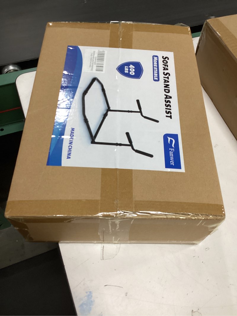 Condition photo showing New/Like New for Fanwer Stand Assist for Couch and Sofa, Settee Lift Assist for Elderly, Y-Shaped Grab Bar Standing Aid for Patients, Adults, Seniors and Disabled, Adjustable Daily Living Mobility Aid, Black,Small Black Small