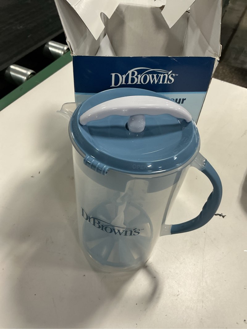 Condition photo showing Good Condition for dr. brown's formula mixing pitcher - blue