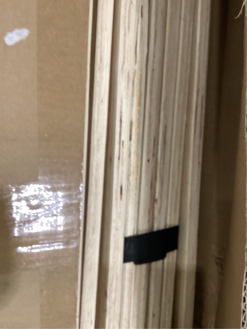 Condition photo showing Good Condition for signature design by ashley wooden mattress support bunkie board roll slat with nylon cord, queen, beige