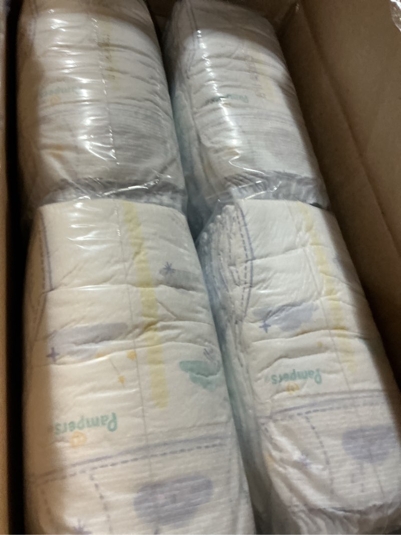 Condition photo showing Good Condition for pampers zzz overnight diapers, size 3 (16-28 lbs), 116 count, nighttime protection disposable baby diaper, night time leak and skin protection size 3 116