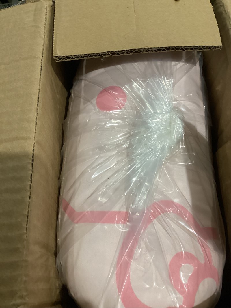 Condition photo showing Good Condition for Jay Franco Hello Kitty Twin Comforter Set - 5 Piece Bedding Includes Sheet Set & Pillow Covers - Super Soft Pink Bedding Twin Pink - Hello Kitty