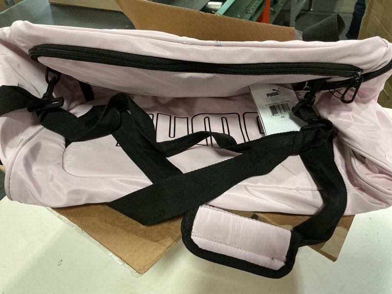 Condition photo showing Good Condition for PUMA Women's Flora Duffel Bag Flora Duffel Bag Rose Mauve/Black