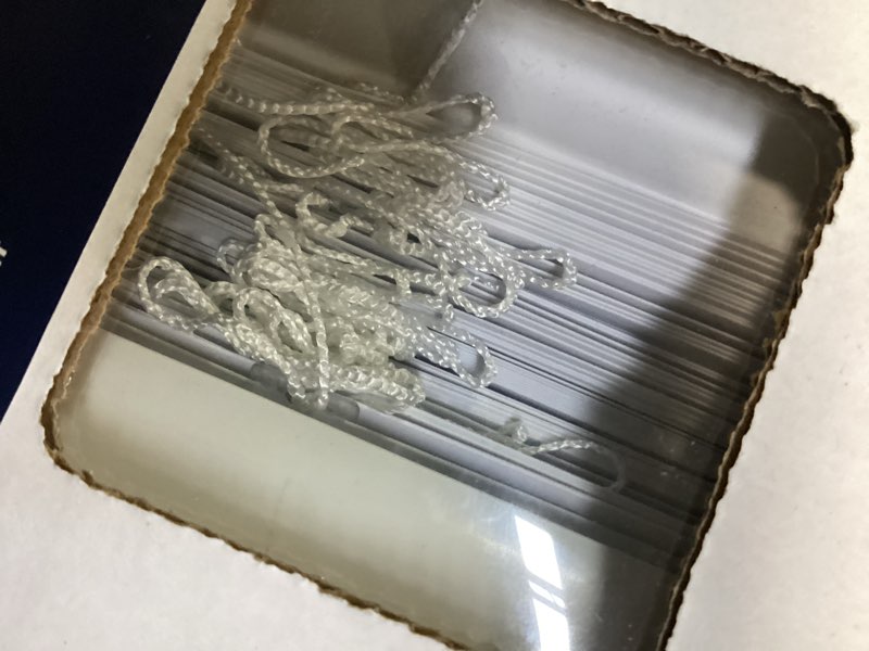 Mainstays 1 in. Cordless, Room Darkening Mini Blind, White 29" W x 64 "