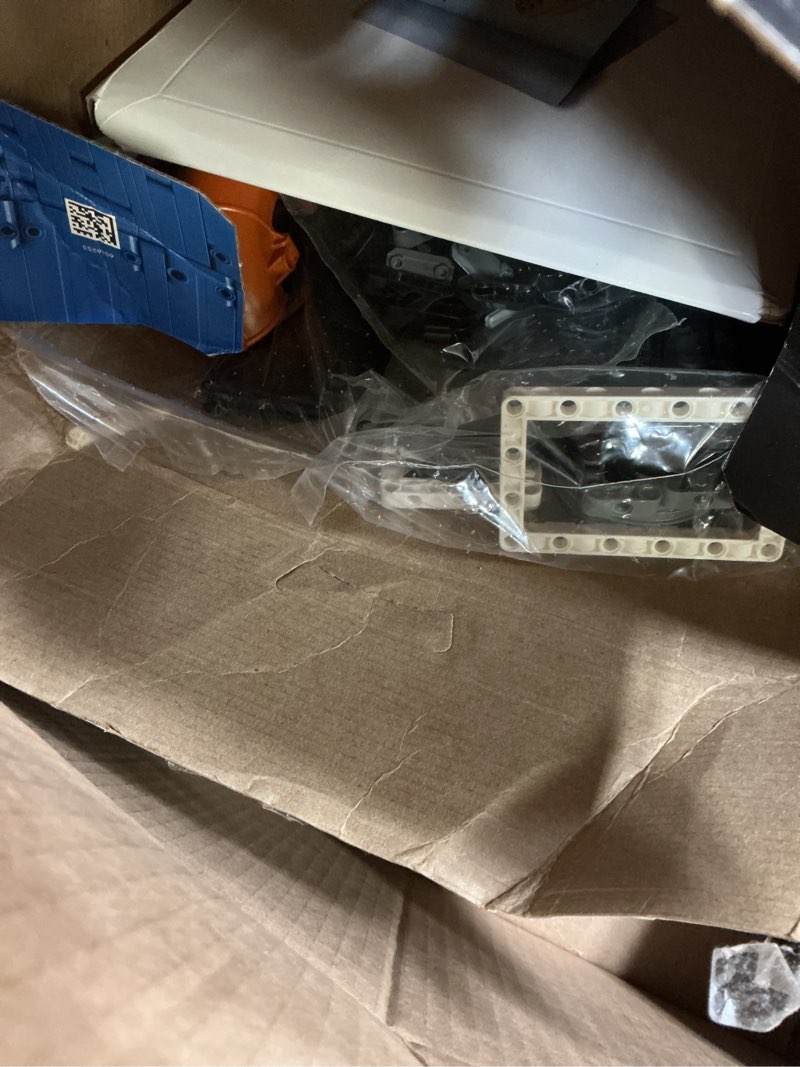 Condition photo showing As Is for lego technic nasa apollo lunar roving vehicle lrv building set - craft kits for adults, ages 18+ - b