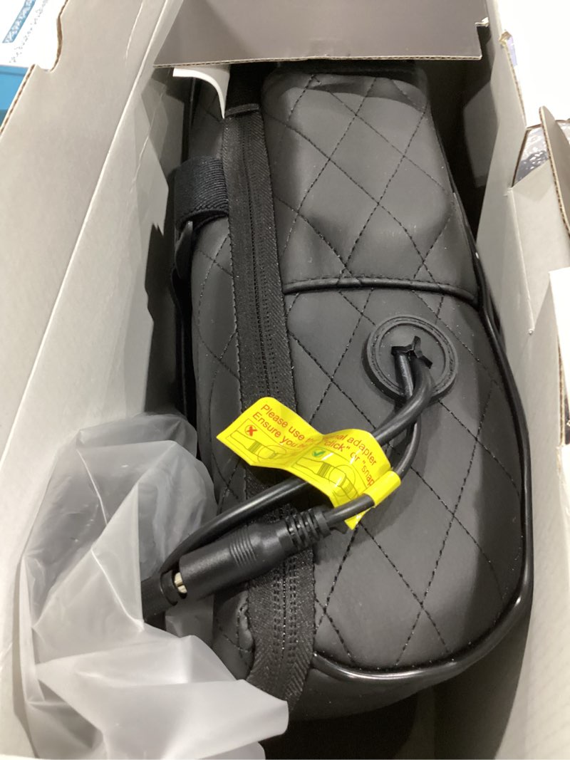Condition photo showing Good Condition for boriwat back massager with heat, percussion & shiatsu 2-in-1 massager for lower back pain relief, 3d deep tissue kneading massage pillow for back, waist, leg, foot relax, gifts for women men