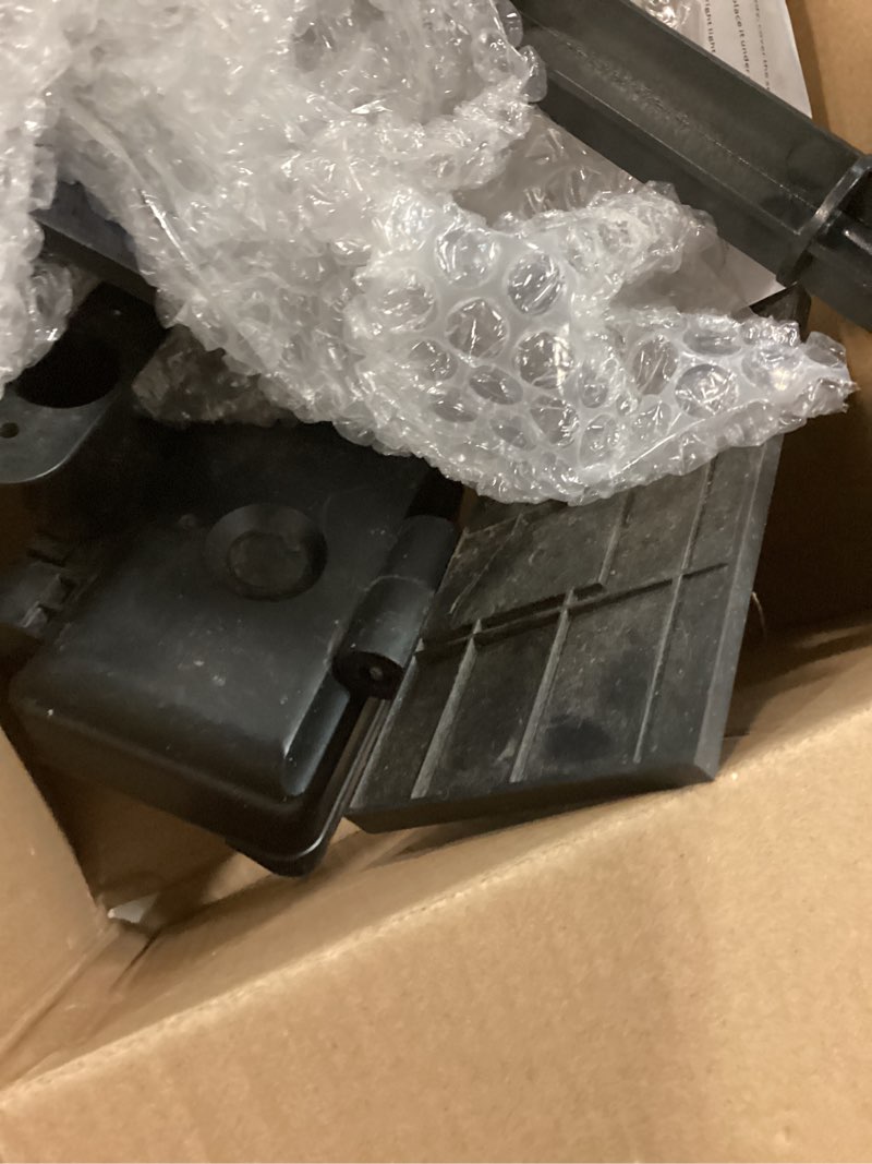 Condition photo showing As Is for 6 pack solar powered outdoor spot lights outside waterproof 20 leds landscape spotlights dusk to dawn for house yard tree, plants, walls, path, garden, statues, superior accent lamp cool white cool white 6 pack