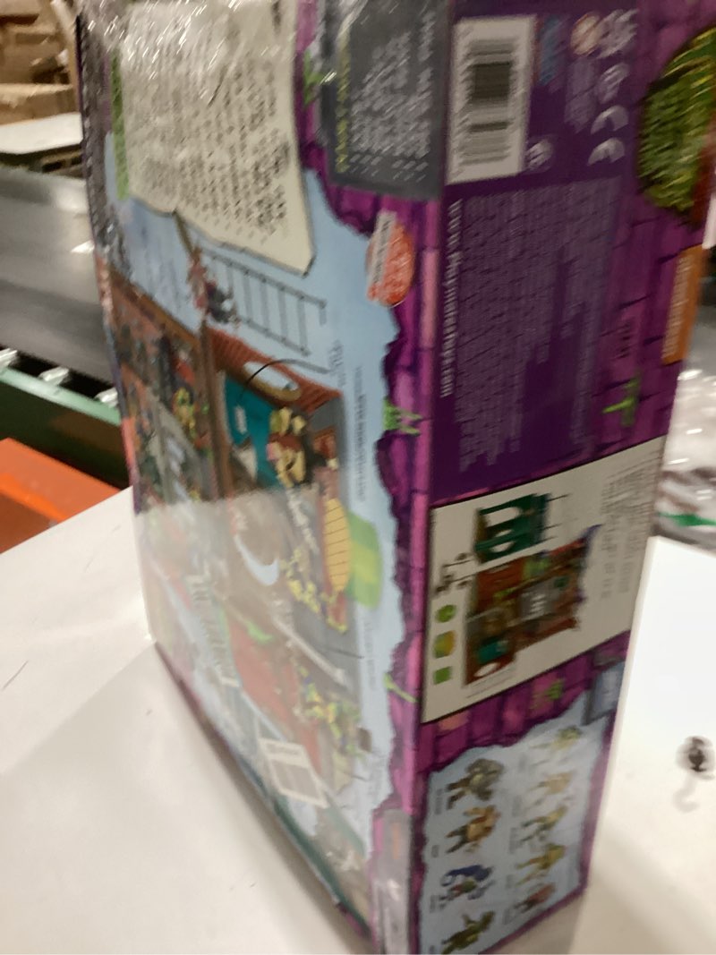 Condition photo showing New/Like New for Teenage Mutant Ninja Turtles: Mutant Mayhem Sewer Lair Playset by Playmates Toys