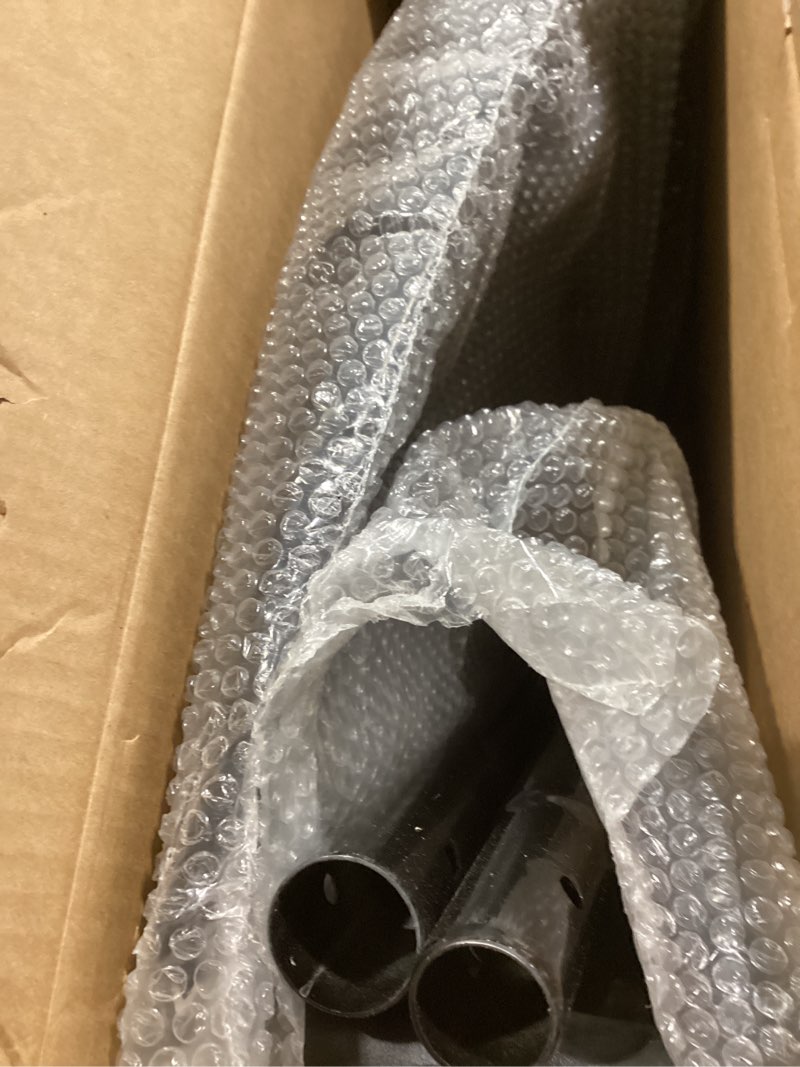 amazon basics snow shovel, 50 inch, ergonomic dual-handle design, heavy-duty with polymer head, 1-pa