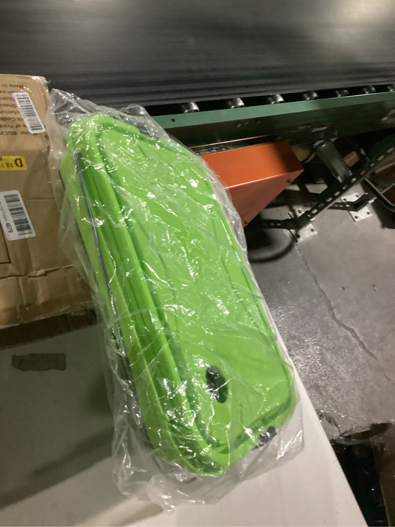 Condition photo showing Good Condition for Collapsible Bucket 5.8 Gallon 22L with Wheels Handle Drain Plug Water Outlet and 2 Universal Connectors for Portable Pressure Washer Cordless Car Washing Camping RV Pet Bath Multi-Use