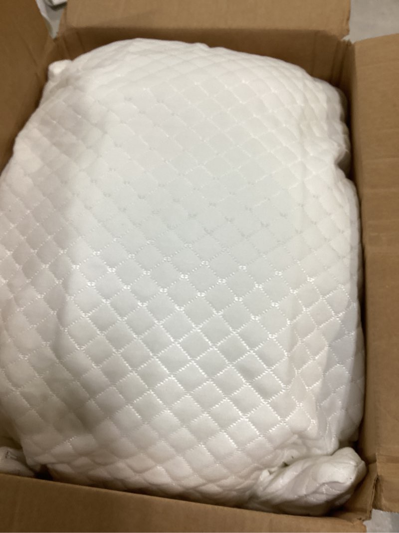 Condition photo showing As Is for WELLCO Extra Firm Pillow Standard Size 26 x 18 inch, Bed Pillow with Adjustable Insert and 1 Cooling