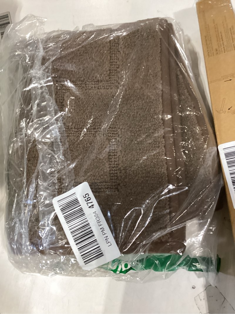 Condition photo showing Good Condition for beqhause door mat 36" x 60", non-slip door mats indoor entryway rugs washable low-profile absorbent and stain resist floor mats, dog door mat for front back door, mud wet shoes & paws, brown brown 3' x 5' (rectangular)