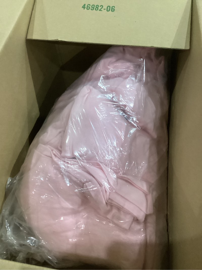 Condition photo showing Good Condition for RUVANTI 100% Cotton Flannel Sheets Twin XL Size - 3 Piece Warm, Soft & Breathable, Deep Pocket, Double Brushed Cozy All Season Bedding Set, Light Pink Light Pink Twin XL