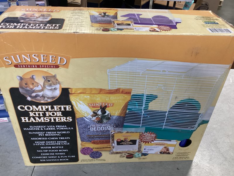 Condition photo showing New/Like New for Ware Sunseed Hamster Care Kit