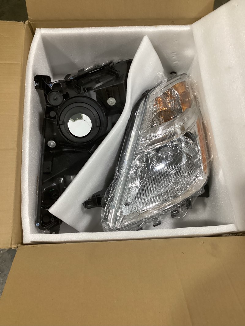 Condition photo showing Good Condition for replacement for prius 2006-2009 headlight assembly projector chrome left and right side pair