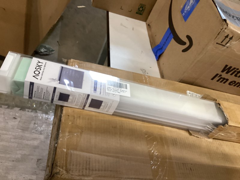 Condition photo showing Good Condition for aosky cordless roller shades blackout blinds for windows room darkening rolled up shades with spring system, uv protection window shades door blinds for home and office (30" w x 72" h, ivory) 30"w x 72"h ivory