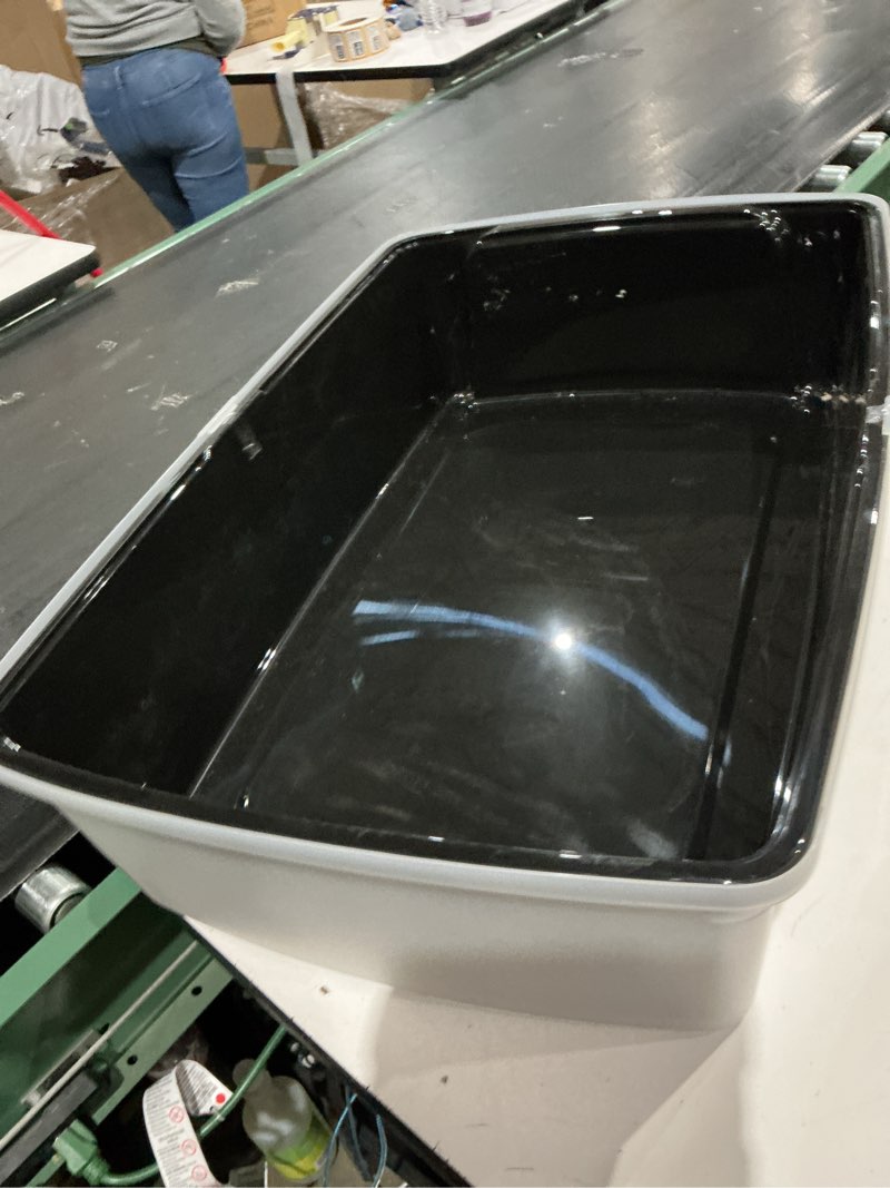 Condition photo showing As Is for similarly )))2pack multi purpose washing basin, plastic