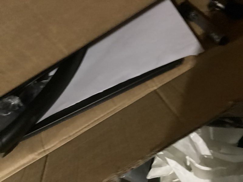Condition photo showing New/Like New for tsj office mobile whiteboard standing - 36 x 24 inches magnetic rolling white board, height adjustable dry erase board on wheels with flip chart hooks, black