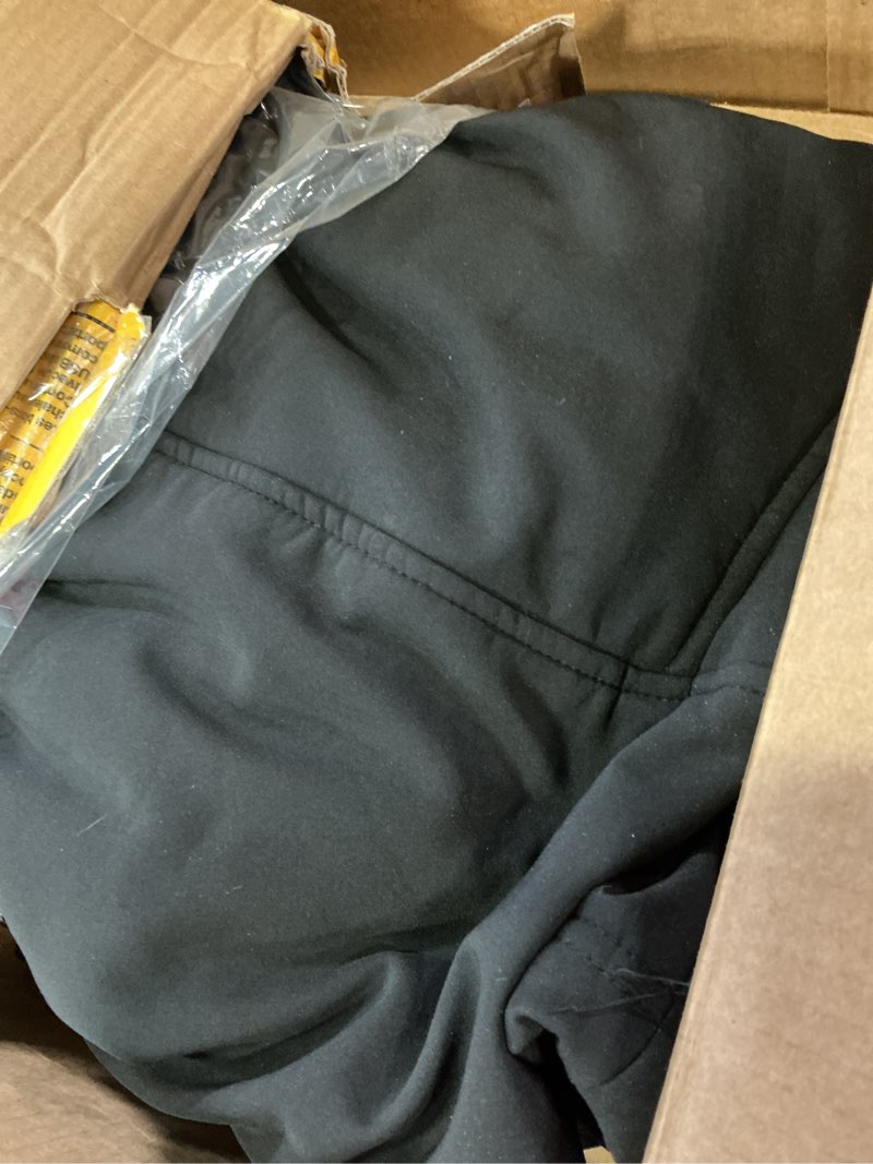 Condition photo showing Good Condition for dewalt men's heated soft shell jacket kit black x-large