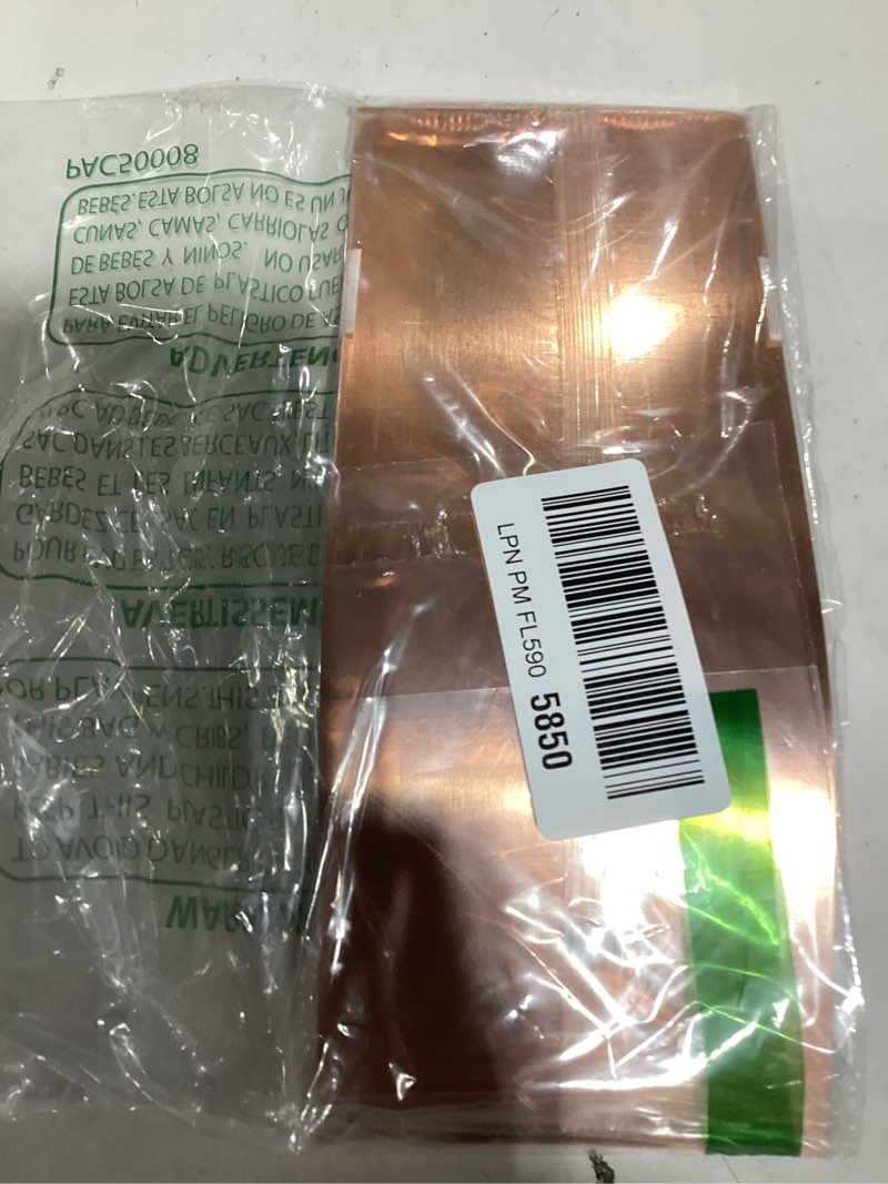 Condition photo showing Good Condition for K&S 259 Copper Sheet: 0.025" Thick x 4" Width x 10" Long, 3 Pieces, Made in USA 3 Sheets 4" Wide x 10" Long (.025" Thick)